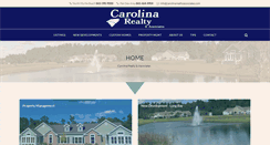 Desktop Screenshot of carolinarealtyassociates.com